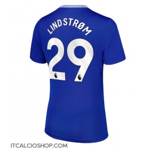 Everton Jesper Lindstrom #29 Prima Maglia Femmina 2024-25 Manica Corta